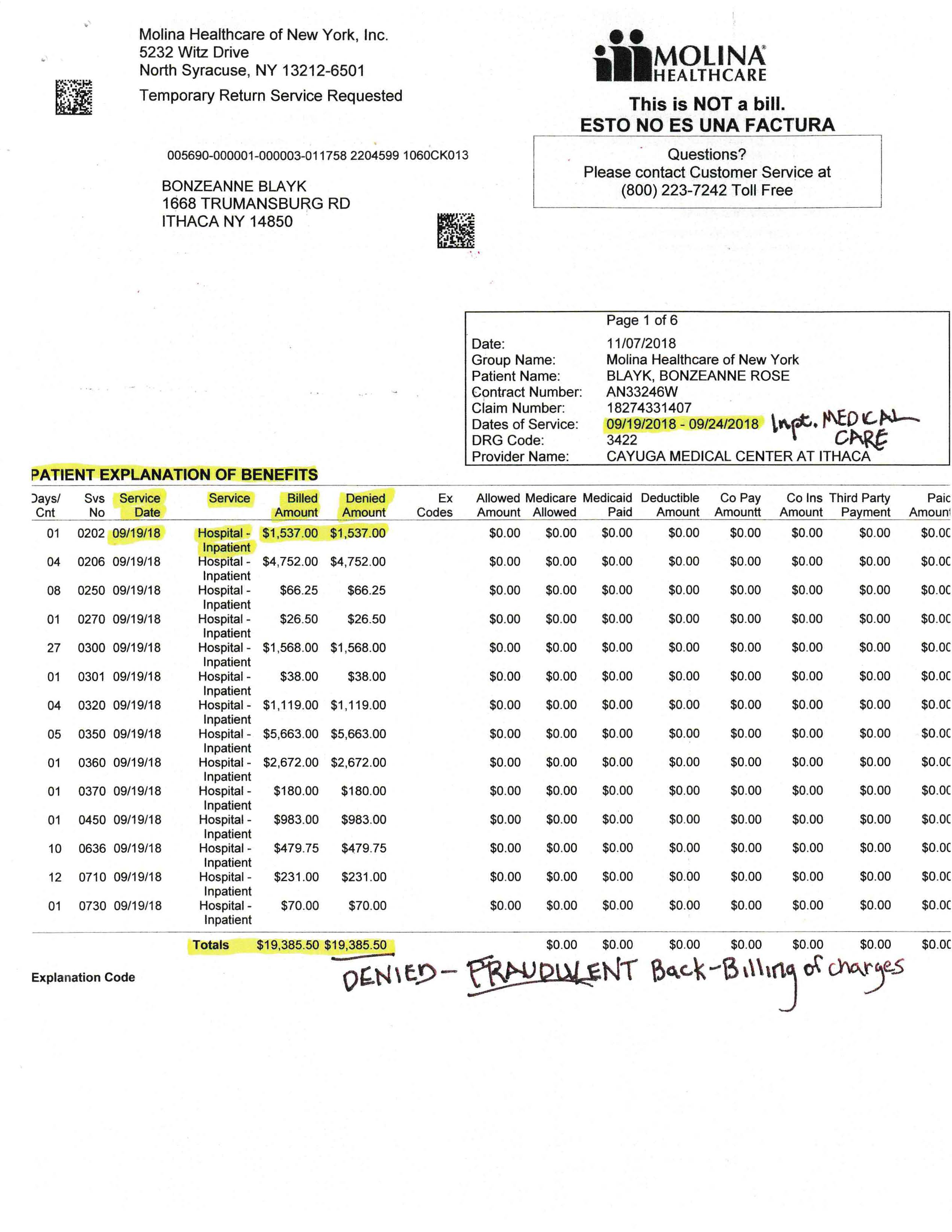 ./2018-11-29 - Bonze Blayk RAILROAD Tompkins CR-018365-18 - POLICE BRUTALITY, PSYCHIATRIC COVERUP, MEDICAID FRAUD IPD G.I. Herz John Joly CMC LTC Clifford Ehmke MD Molina Healthcare - p 04.png